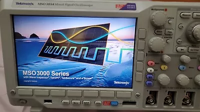 Buy Tektronix MSO3054 Mixed Signal Oscilloscope, 500 MHz • 3,750$