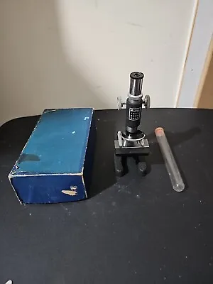 Buy Vintage Private Eye Student Microscope 100x 200x 300x T41 • 58.50$