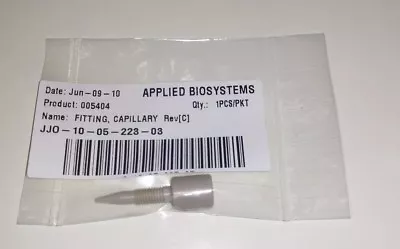 Buy Applied Biosystems 310 Genetic Analyzer Capillary Fitting 005404 • 10$