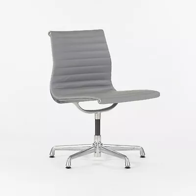 Buy Herman Miller Eames Aluminum Group Management Armless Side / Desk Chairs Gray 5x • 1,095$