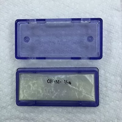 Buy OB-M-2/200 Microscope Stage Objective Micrometer Calibration Slide Olympus Japan • 50$
