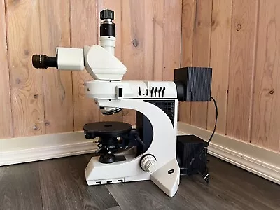 Buy Leica DMLP DMLM TRANSMITTED REFLECTED LIGHT MICROSCOPE • 1,899$