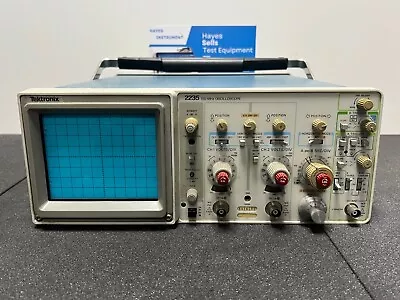 Buy Tektronix 2235 Dual Channel Analog 100 MHz Dual Trace Oscilloscope, Calibrated!! • 295$
