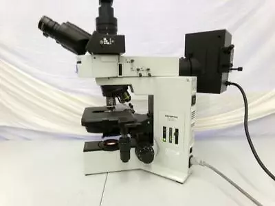 Buy Olympus BX40F Binocular Microscope W/ Objectives   #2  (CBRX2-24-1504) • 405$