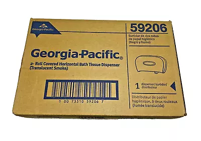 Buy New Georgia-Pacific Covered 2-Roll Bathroom Tissue Toilet Paper Dispenser 59206 • 23.91$