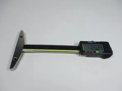 Buy 100mm Digital Depth Gauge With Thin Rod Electronic Tire Tread 0-100mm Thin Rod • 75$