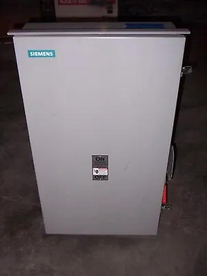 Buy Siemens HF366NR HF366R 600 Amp 600v 3R Fusible 3 Phase Safety Switch Disconnect • 3,899$