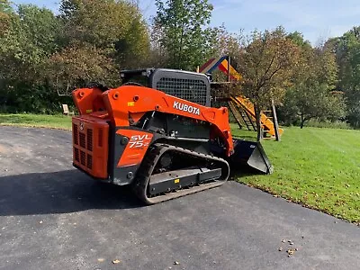 Buy 2019 Kubota SVL75-2 Track Skid Steer  *225  Hours, Great Condition, Enclosed Cab • 56,000$