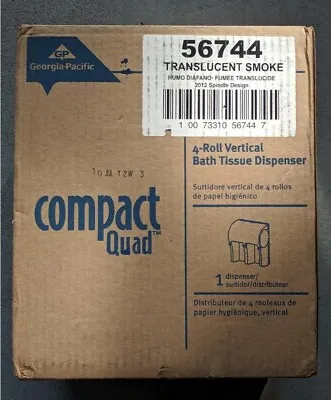 Buy Compact Quad Coreless Dispenser (56744A) 4-Roll Vertical Tissue Dispenser, NEW • 7.89$