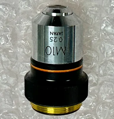 Buy Olympus M10 10x / 0.25 Microscope Objective Lens • 17.50$