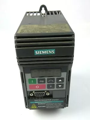 Buy Siemens Micromaster 0.75HP Vector Drive 6SE3212-8CA40 • 164.99$