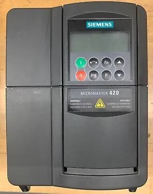 Buy Siemens 6se6420-2ud22-2ba1 Micromaster 420-pre-owned • 575$