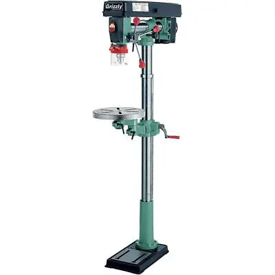 Buy Grizzly Industrial Drill Press 5 Speed Floor Radial 360-Degree Swivel Seamless • 653.64$