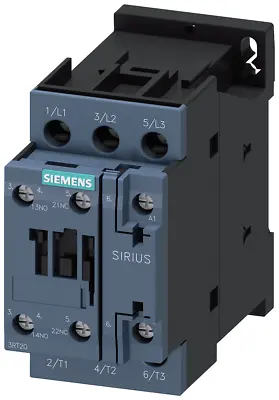 Buy Siemens Contactor IEC 32A 120VAC 3RT2027-1AK60 • 110$