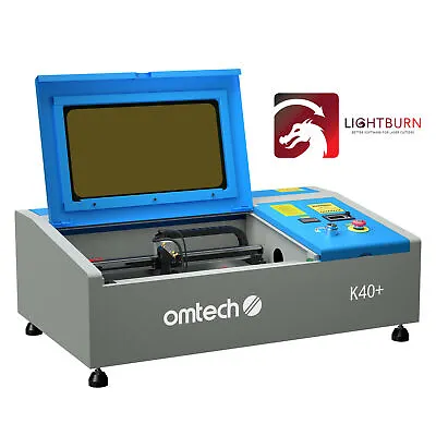 Buy OMTech 40W 12 X 8  CO2 Laser Engraver Marker Machine With LightBurn License Key • 659.99$