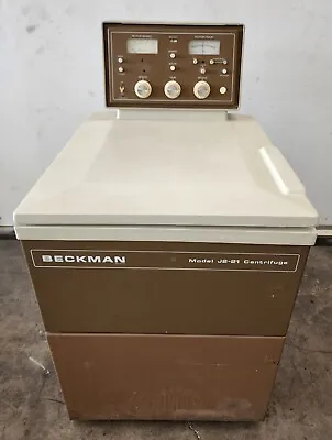 Buy Beckman J2-21 High Speed Refrigerated Floor Centrifuge W/ Rotor, FULLY TESTED • 3,990$