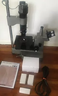 Buy Olympus IMT IM Inverted Phase Contrast Trinocular Microscope 20x ULWD W/ Camera • 800$
