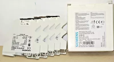 Buy New Siemens Relay Ac/dc 24v Gb14048.5/50 Hz Cat# 3tx7014-1bb00 • 53.99$
