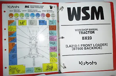 Buy Kubota BX23 Tractor Loader Backhoe Service Shop Repair Workshop Manual ORIGINAL! • 129.99$