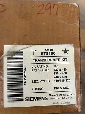 Buy Siemens KT8100 Transformer Kit • 150$