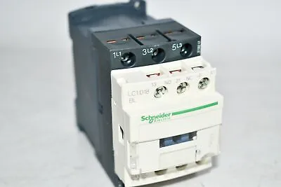 Buy NEW SCHNEIDER ELECTRIC LC1D18BL IEC Magnetic Contactor, 3 Poles, 24 V DC, 18 A,  • 64.99$