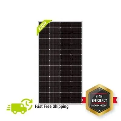 Buy 220W Watts＞200W Solar Panel Module 12V Mono Off Grid Charger For RV Boat Camper • 149.99$