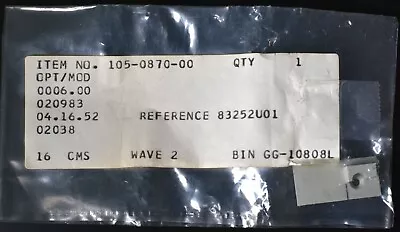 Buy Tektronix Replacement Part: Plastic Latch (Part # 105-0870-00) NOS • 0.99$