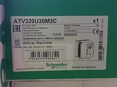 Buy Schneider Electric ATV320U30M3C 200-240V 19A Altivar Machine AC Speed Drive • 400$