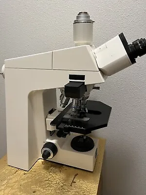 Buy Zeiss Axioplan Trinocular Fluorescence Microscope 1.40 NA Plan Apo Objectives • 3,499$
