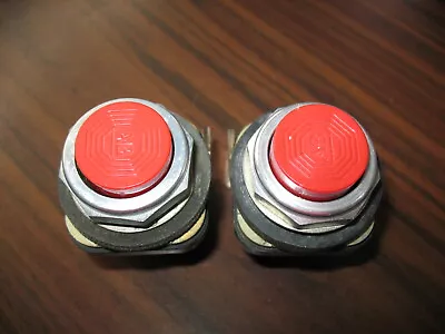 Buy Lot Of 2 Allen Bradley 800T-B6D1 Red Extended Head Push Buttons  • 25$