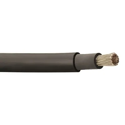 Buy 125' 10 AWG Diesel Locomotive Cable 2000V DLO Wire Black • 160$