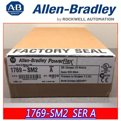 Buy New Sealed Allen Bradley 1769-SM2 SER A Compact I/O DSI/Modbus Module • 547$
