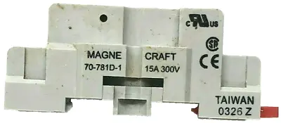 Buy Schneider Magne Craft 70-781D-1, Relay Socket, Used (J) • 14.99$