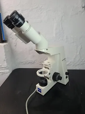 Buy Working Carl Zeiss Axiostar Plus Compound Microscope Body Read Description • 49.95$