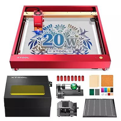 Buy XTool D1 Pro 20W Laser Engraver Deluxe Bundle, Powerful Laser Cuuter Machine • 1,399.99$
