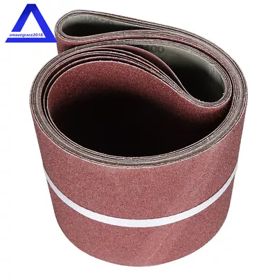 Buy 6 Piece 6  × 48  Sanding Belts 60 80 120 150 240 400 Grit Belt Sander Sandpaper • 18$