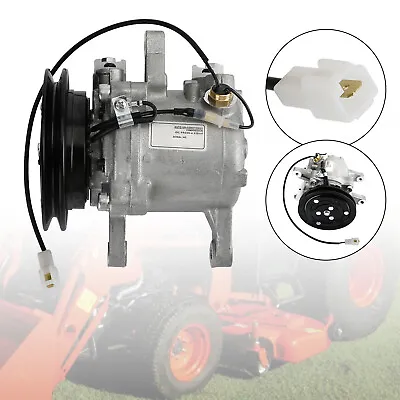 Buy SV07E A/C Air Compressor Kit 3C58150060 For Kubota Tractor M7040 M8540 M9540 • 148.61$