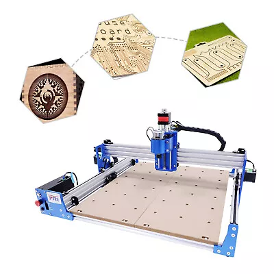 Buy Industrial 3-Axis 4040 Wood Carving Milling CNC Router Engraver Cutting Machine • 394.25$