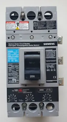 Buy Siemens 3 Pole 200 Amp Breaker  FXD63B200 • 650$