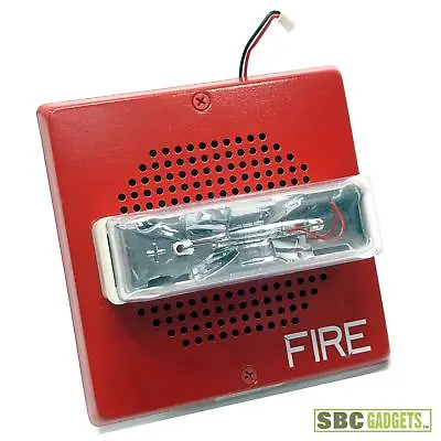 Buy Siemens SEF-MC-R Red Fire Alarm Horn And Strobe • 9.98$