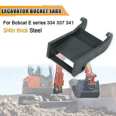 Buy Quick Attach Coupler Excavator Bucket For Bobcat E Series 334 337 341 Universal • 239.99$