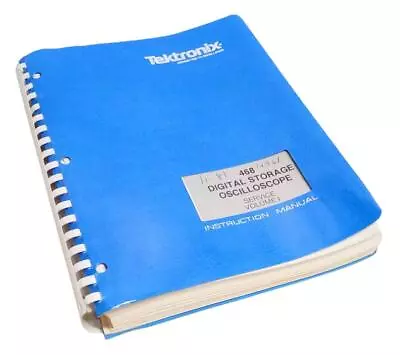 Buy Tektronix 468 Digital Storage Oscilloscope Service Instruction Manual Volume I • 39.99$