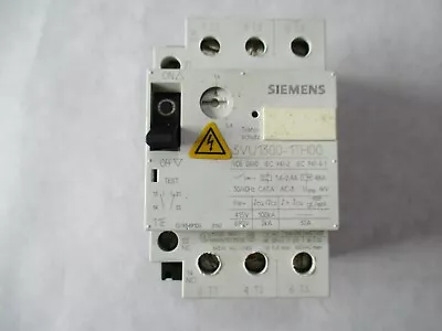 Buy Siemens 3VU1300-1TH00 Manual Starter (1.6 To 2.4 Amp) • 15.85$