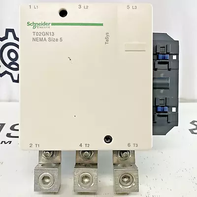 Buy Schneider Electric T02GN13 TeSys N, Nonreversing, Size 5, 270A, 200HP At 460VAC • 3,599.10$