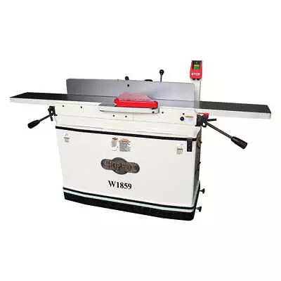 Buy Shop Fox W1859 8-Inch X 76-Inch 3-Hp Parallelogram Jointer W/ Mobile Base • 2,650$