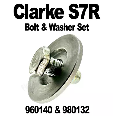 Buy Clarke Super 7R Bolt & Paper Retainer Washer Part # 960140 & 980132 • 19.95$