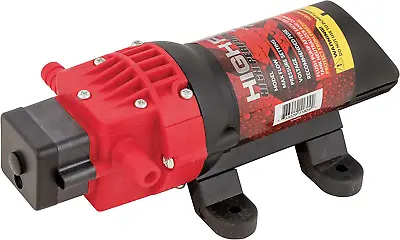 Buy High-Flo 5151086 High-Performance 12V Diaphragm Sprayer Pump, 1.2GPM, 60PSI, 5Am • 79.99$