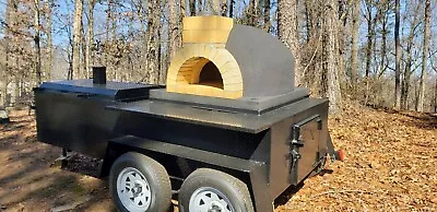 Buy Mobile Pizza Oven BBQ Sink Trailer You Order Sink Food Truck Catering Business • 18,999$
