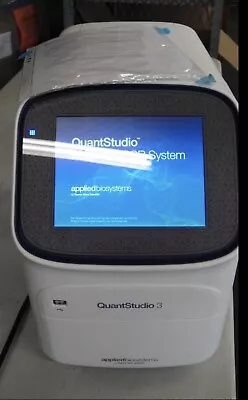 Buy Applied Biosystems QuantStudio 3 96 Well Real-Time PCR-New Performance Testing • 21,000$