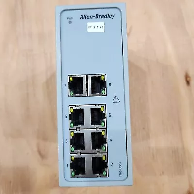 Buy Allen Bradley Stratix 2000 Unmanaged Ethernet Switch Cat No. 1783-US8T Ser. A • 400$